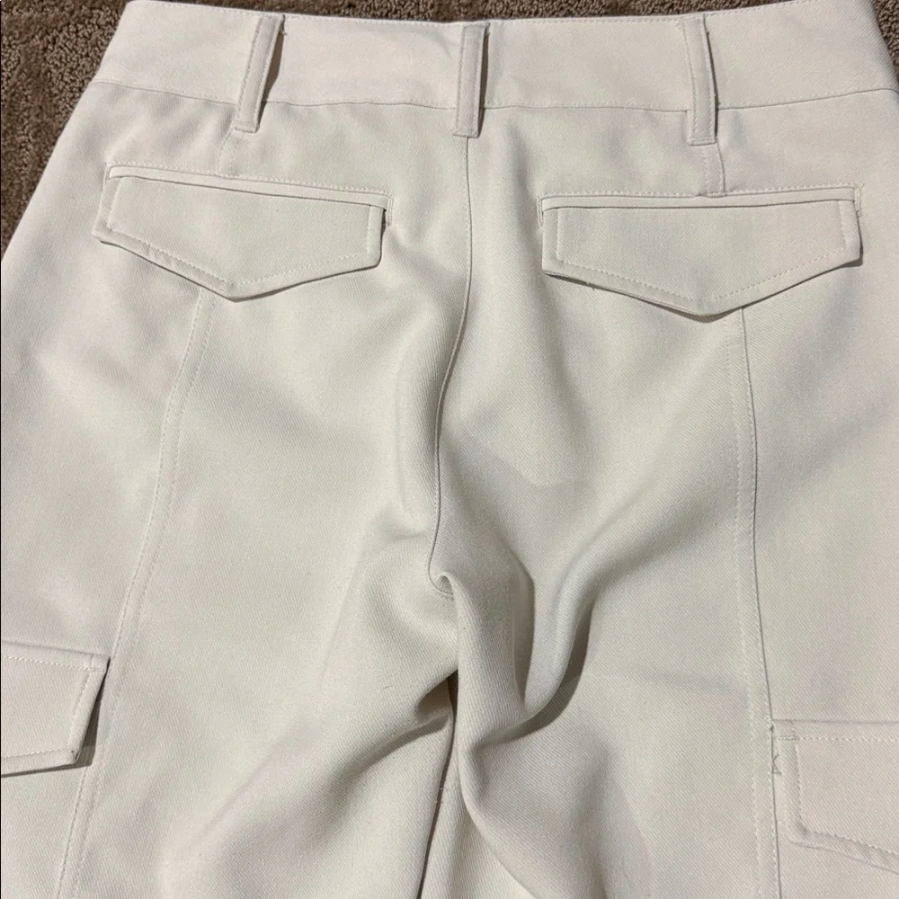 Sanctuary women’s Cargo Pants in Black + Cream size 25 polyestervicose blend - Picture 6 of 11
